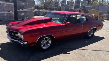 View this 540-POWERED 1970 CHEVROLET CHEVELLE MALIBU SPORT COUPE