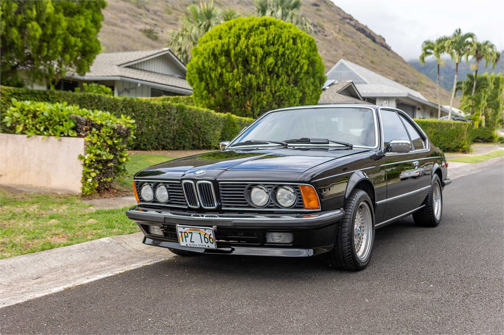 Single-Family-Owned 1985 BMW 635CSi 5-Speed Available For Auction ...