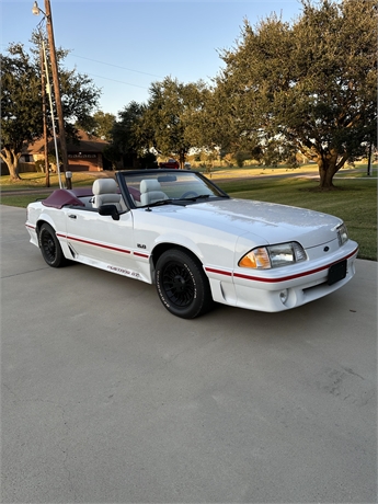 1988 FORD MUSTANG GT 5.0 CONVERTIBLE available for Auction | AutoHunter ...