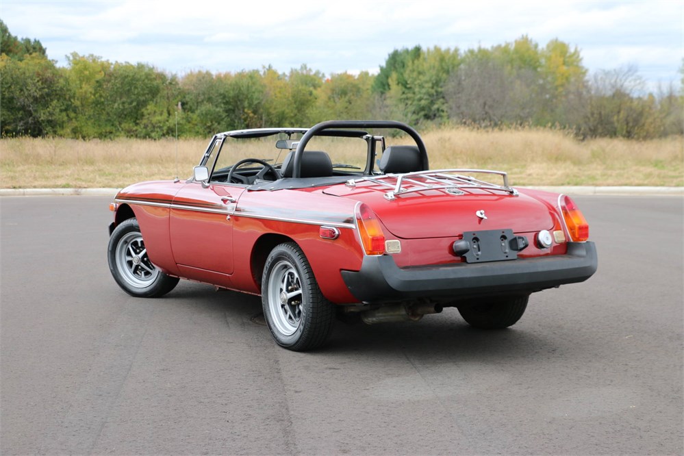 1977 Mg Mgb Roadster Available For Auction 