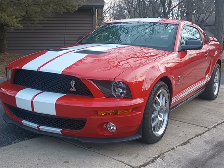 View this 2k-Mile 2008 Ford Mustang Shelby GT500 Coupe