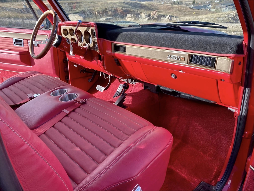 interior de camioneta gmc 1986