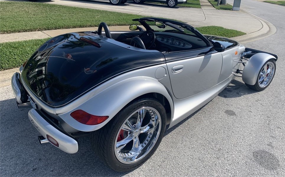 21K-Mile 2001 Plymouth Prowler Black Tie Edition available for Auction ...