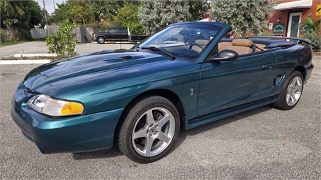 View this 1997 Ford Mustang SVT Cobra CONVERTIBLE