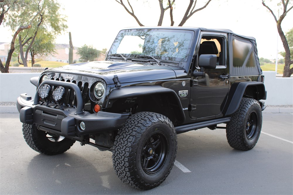 2012 Jeep Wrangler Modern Warfare 3 Edition available for Auction ...