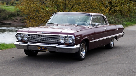 View this 1963 CHEVROLET IMPALA SS 327 4-SPEED