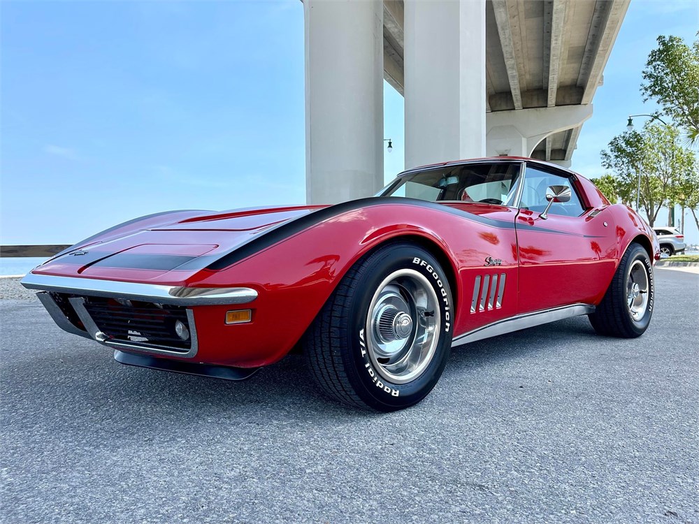 1969 Chevrolet Corvette Stingray Available For Auction 