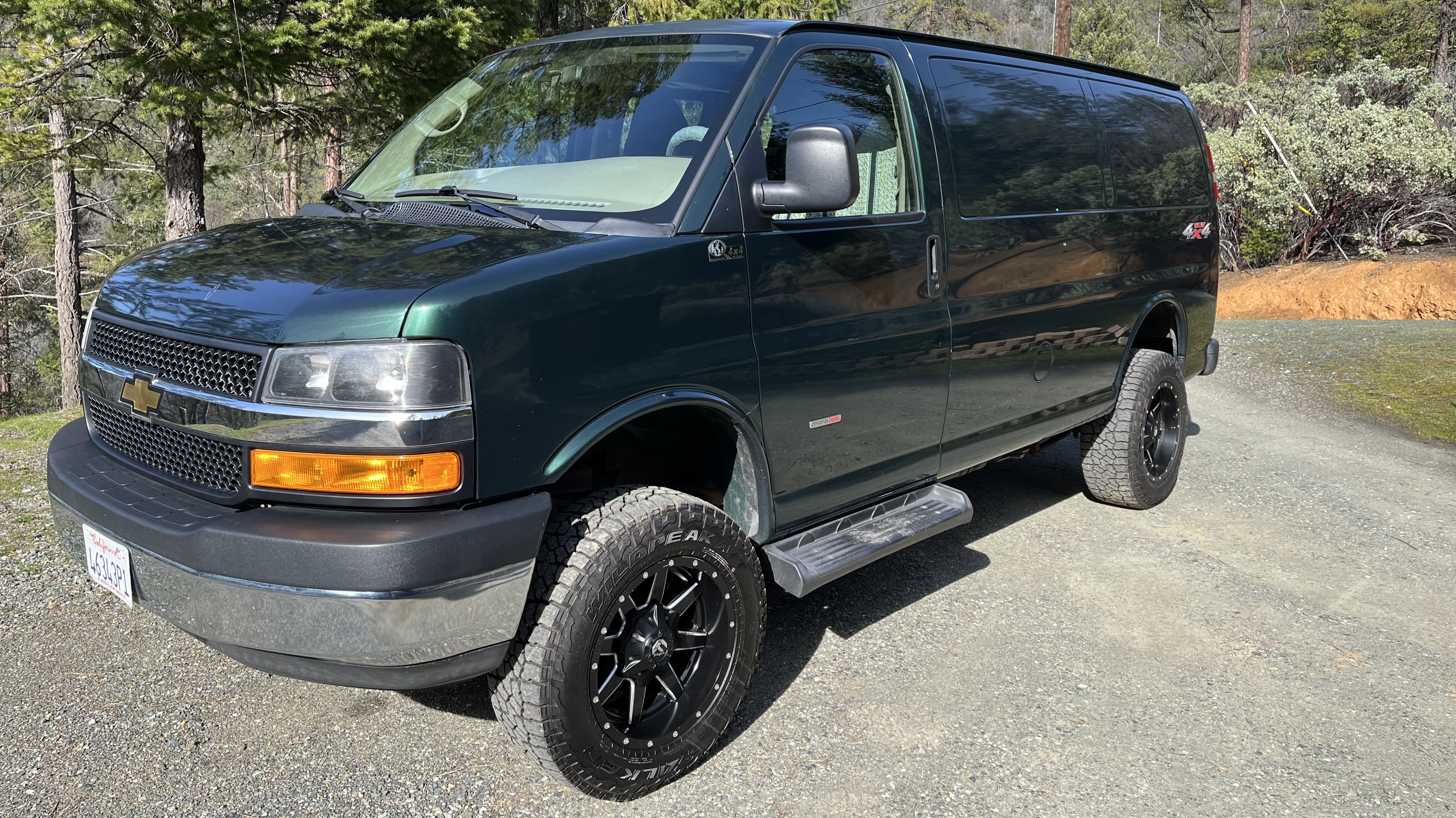 Chevrolet Express Van Gmc Quigley 4x4 Van For Sale Duramax Diesel - Main Image