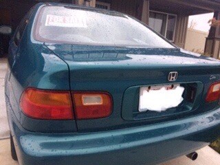 No Reserve: 2-Owner 1995 Honda Civic 5-Speed available for Auction 