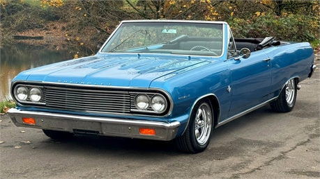 View this 355-POWERED 1964 CHEVROLET MALIBU CONVERTIBLE