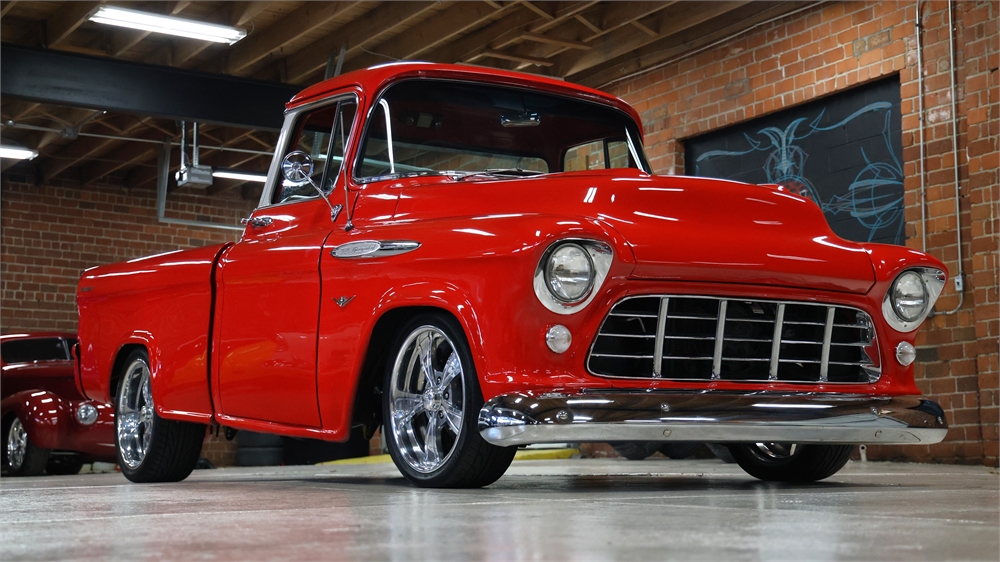 Chevrolet Cameo Carrier Pick Up 1955 N°53 Brooklin (1/43