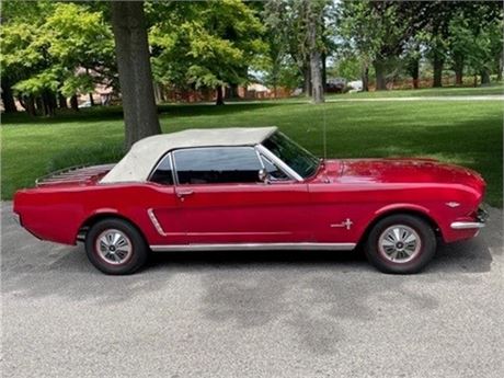 1965 Ford Mustang Convertible Available For Auction 