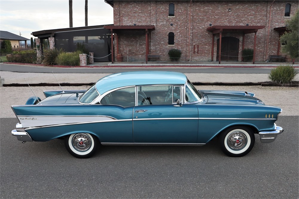 Highly-Optioned 1957 Chevrolet Bel Air available for Auction ...