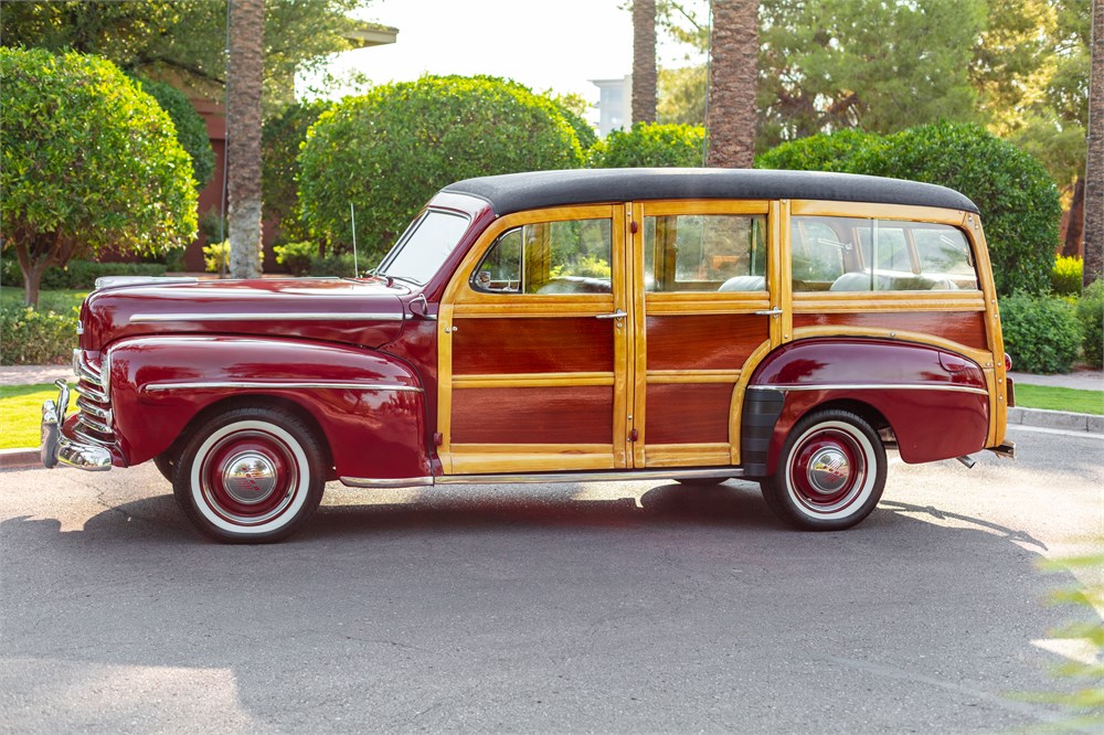 1948 Super Deluxe Ford Woody Wagon available for Auction | AutoHunter ...