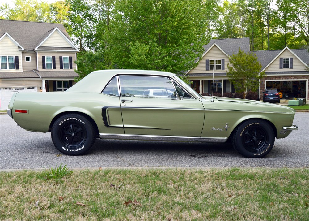 1968 FORD MUSTANG available for Auction | AutoHunter.com | 34389929