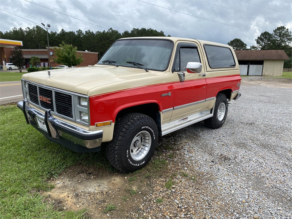 1987 GMC Jimmy Sierra Classic available for Auction | AutoHunter.com ...