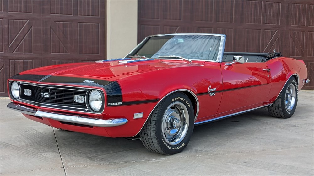 LS3-Powered 1968 Chevrolet Camaro Convertible 5-Speed available for ...