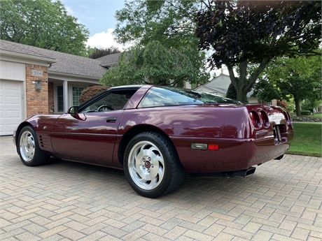 13k-MILE 1993 CHEVROLET CORVETTE COUPE 40TH ANNIVERSARY EDITION ...