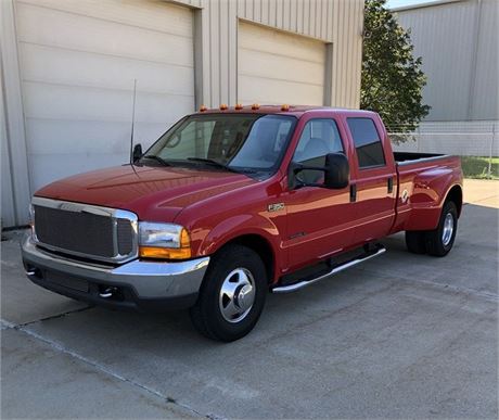 54k-Mile 2000 Ford F350 Lariat Diesel available for Auction ...