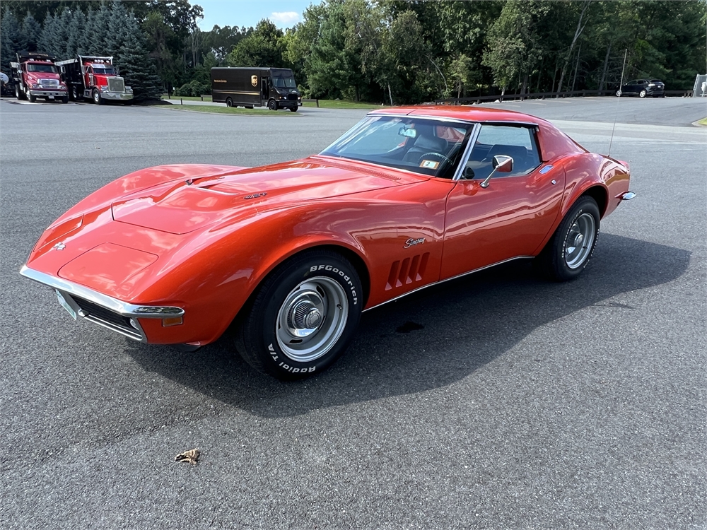 427-POWERED 1969 CHEVROLET CORVETTE COUPE 4-SPEED available for 