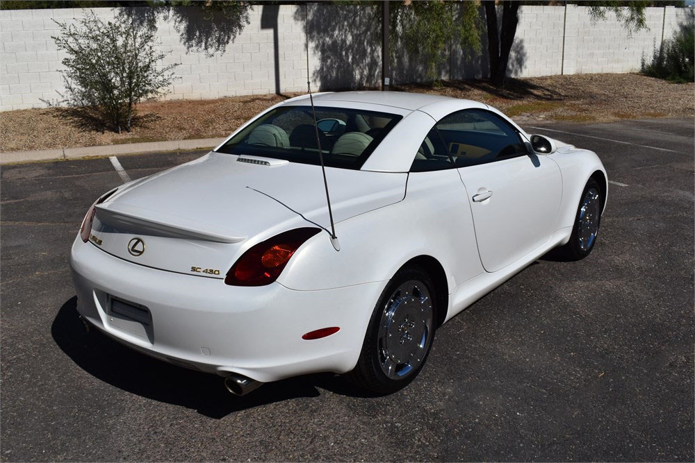 36k-Mile 2002 Lexus SC430 available for Auction | AutoHunter.com | 14251320