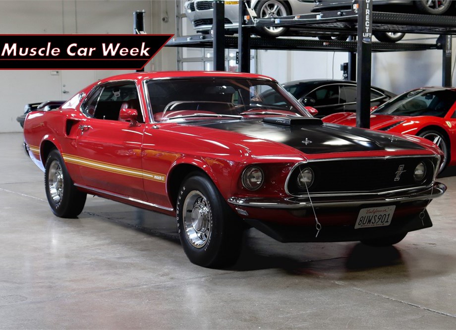 1969 Ford Mustang Mach 1 Super Cobra Jet 4-Speed available for Auction ...