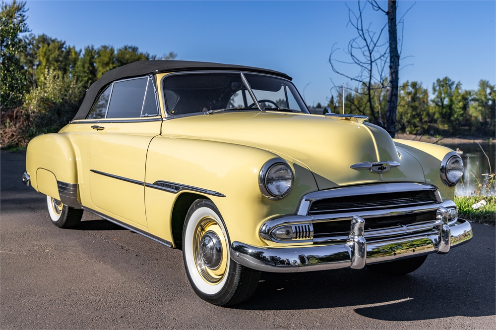 Ex-Steve McQueen 1951 Chevrolet Styleline Deluxe Convertible available ...