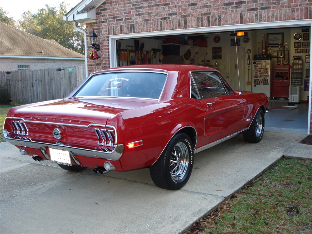 1968 FORD MUSTANG available for Auction | AutoHunter.com | 30865101