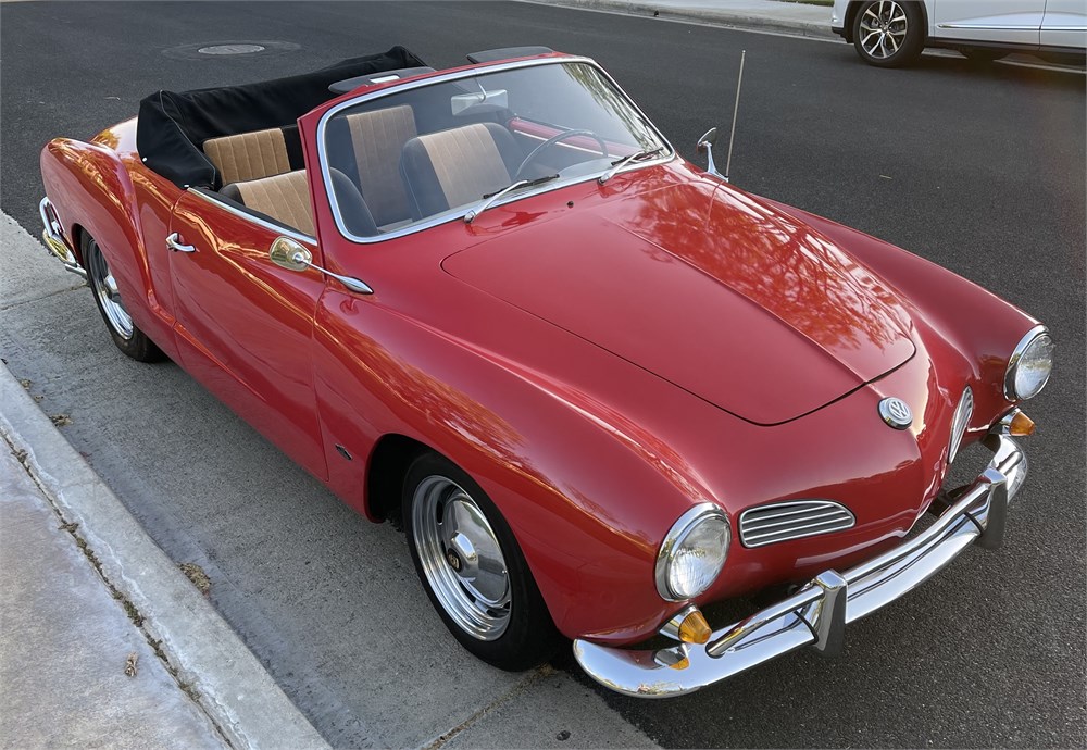 1964 Volkswagen Karmann Ghia Convertible available for Auction ...