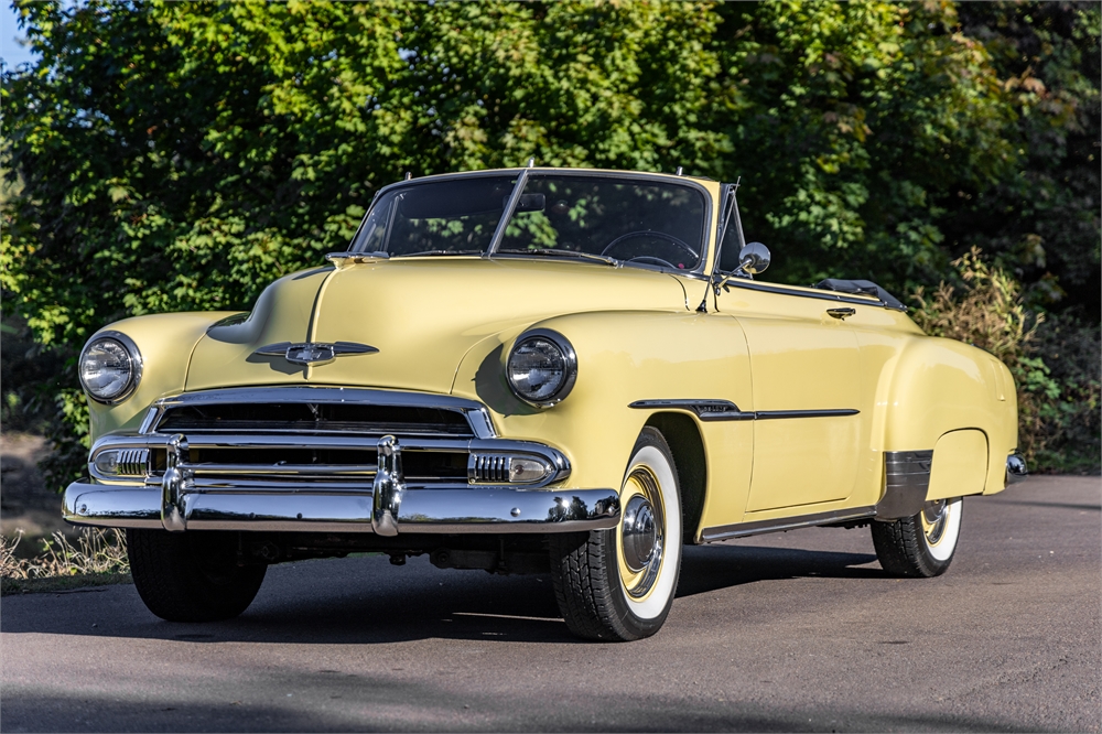 Ex-Steve McQueen 1951 Chevrolet Styleline Deluxe Convertible available ...