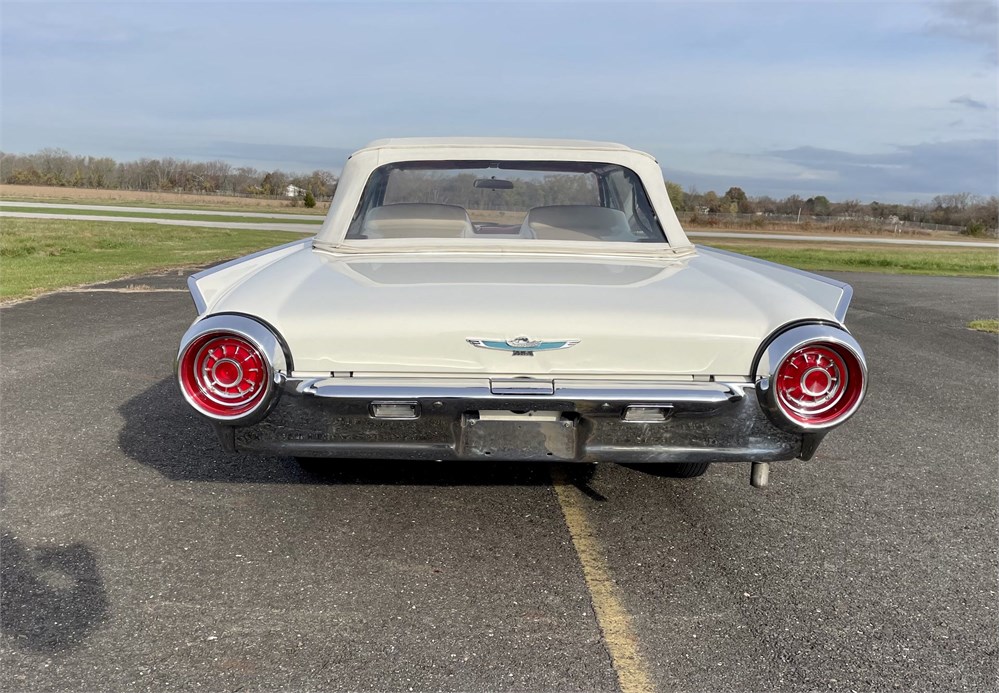 a lowered 1963 ford thunderbird