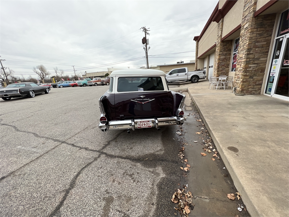 5.7L-Powered 1957 Chevrolet 210 Townsman Wagon available for