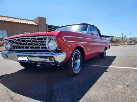 View this 289-POWERED 1964 FORD FALCON CONVERTIBLE 4-SPEED