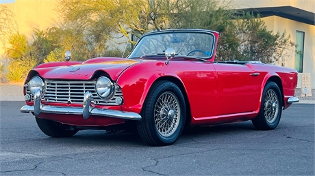 View this 1964 TRIUMPH TR4 CONVERTIBLE