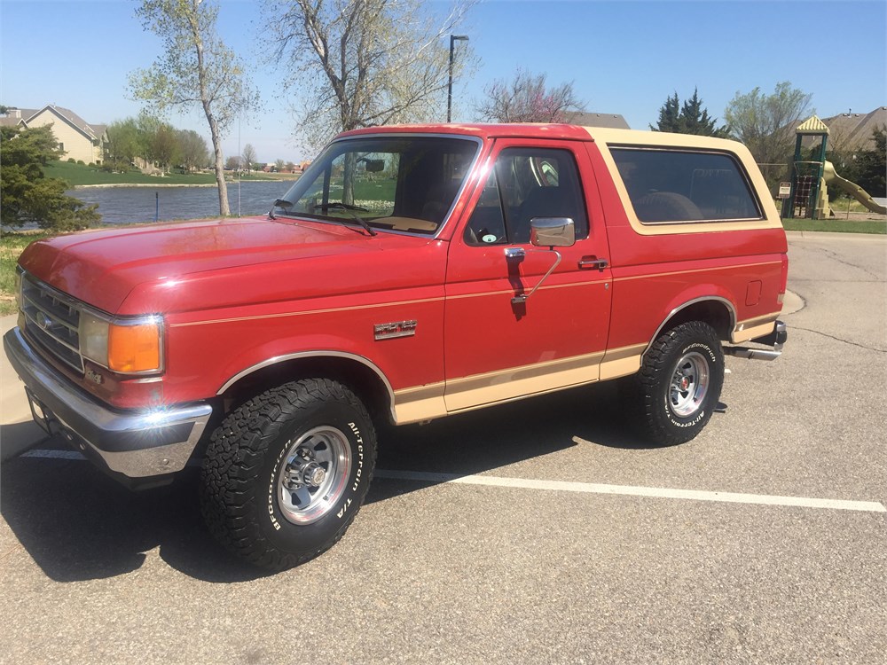 1987 Ford Bronco Eddie Bauer Edition available for Auction | AutoHunter ...