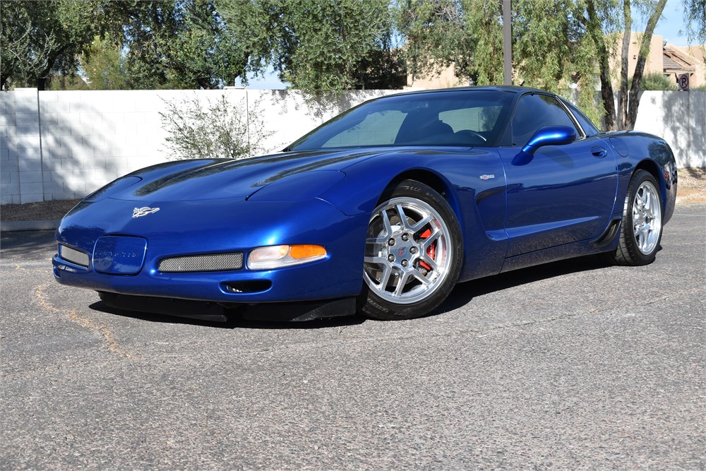 38k-Mile 2003 Chevrolet Corvette Z06 available for Auction | AutoHunter ...