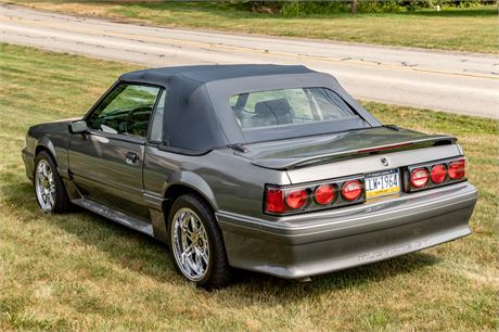 1991 Ford Mustang Gt Convertible Available For Auction 