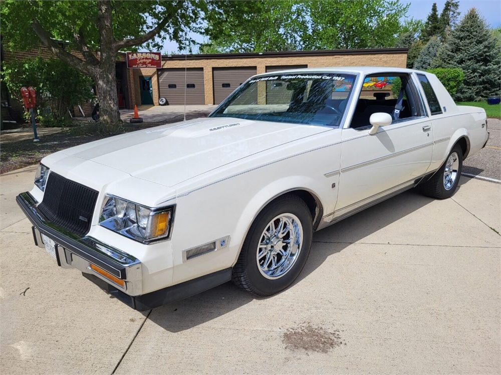 1987 BUICK REGAL LIMITED TURBO-T available for Auction