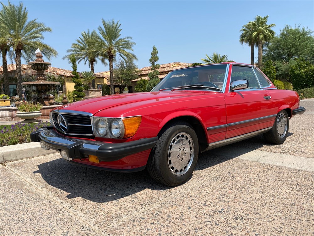 1987 Mercedes Benz 560sl Available For Auction Autohunter Com 9596