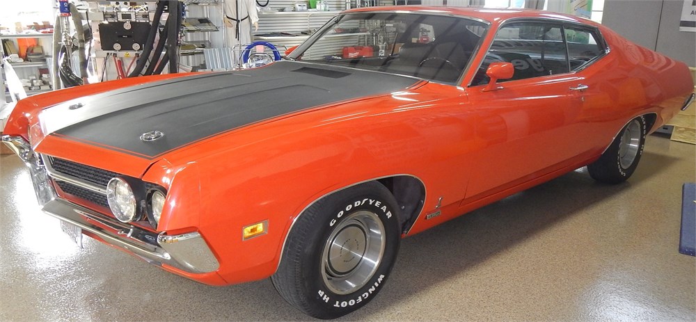 1970 Ford Torino Cobra Jet 4-Speed available for Auction | AutoHunter ...