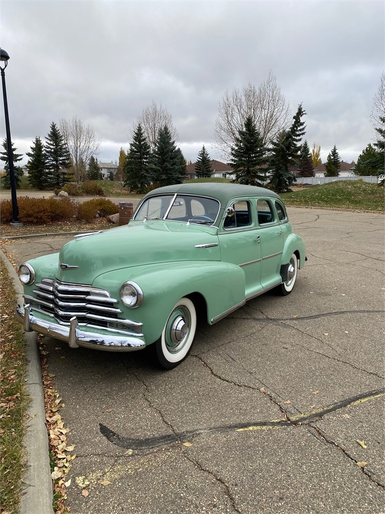 LS-Powered 1947 Chevrolet Fleetmaster available for Auction ...