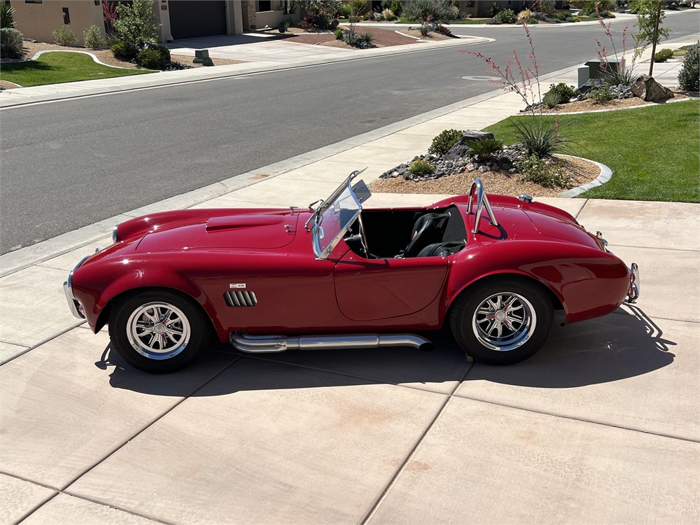 shelby cobra 1965 rosso