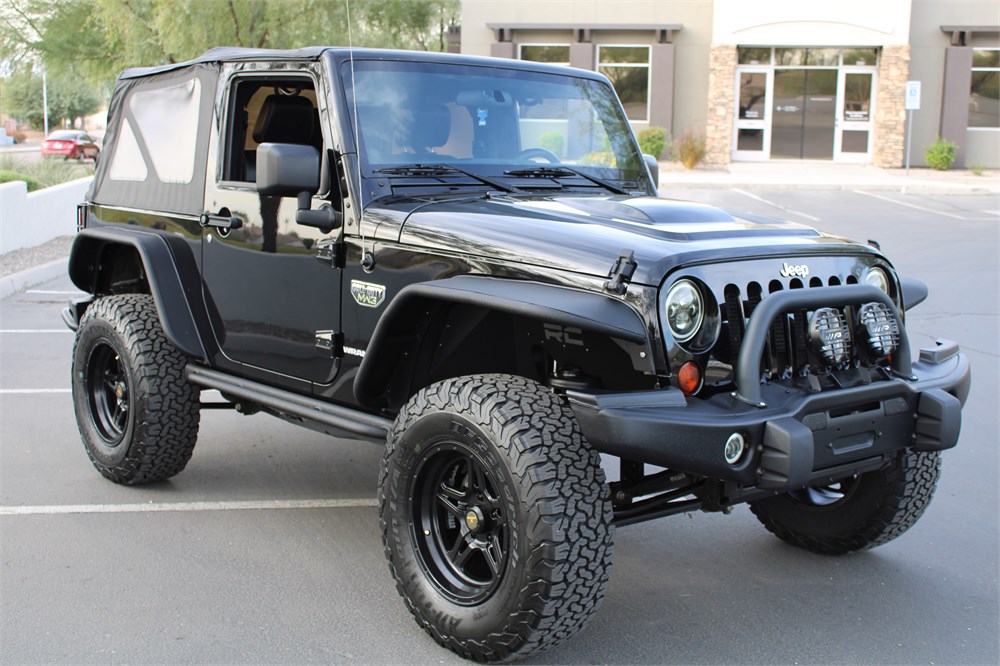 2012 Jeep Wrangler Modern Warfare 3 Edition available for Auction ...