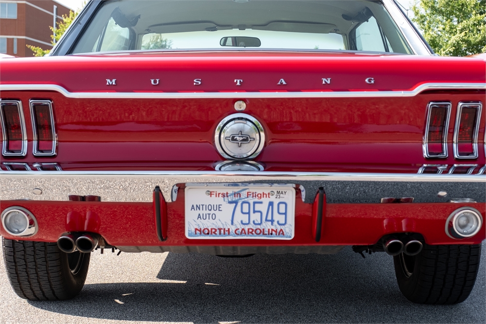 1968 FORD MUSTANG SPRINT PACKAGE B 289 Available For Auction ...