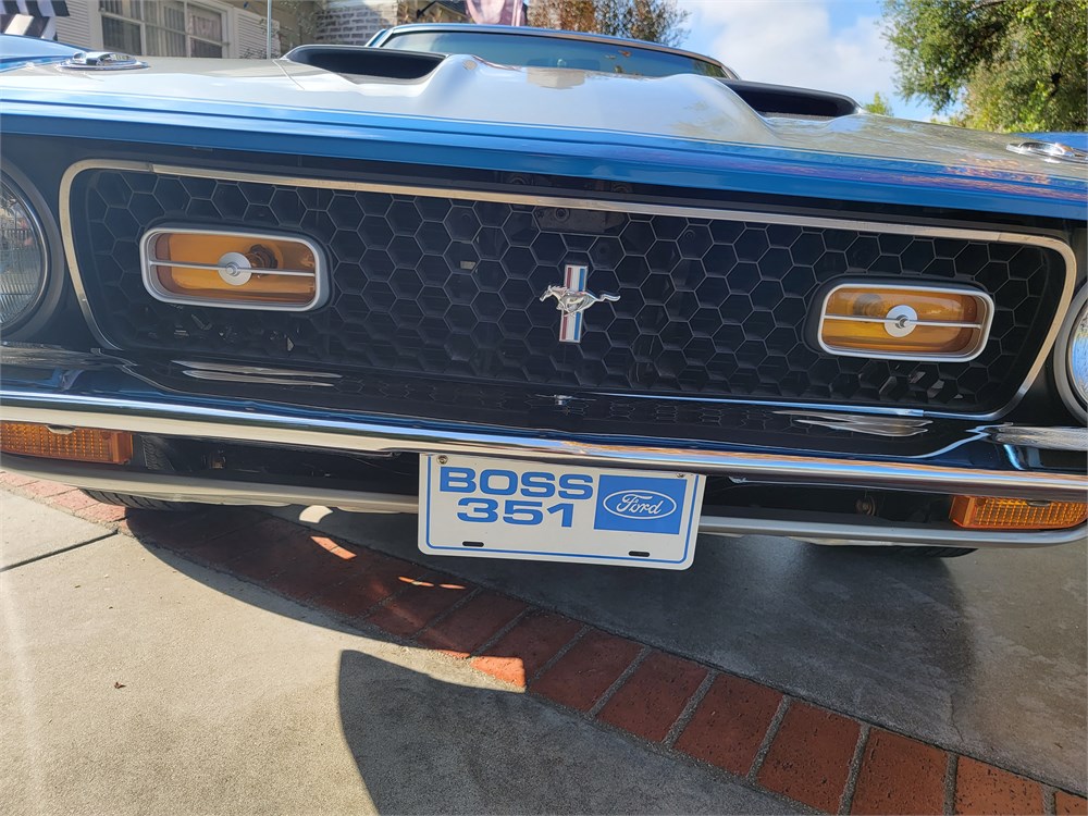 R-CODE 1971 FORD MUSTANG BOSS 351 available for Auction | AutoHunter ...