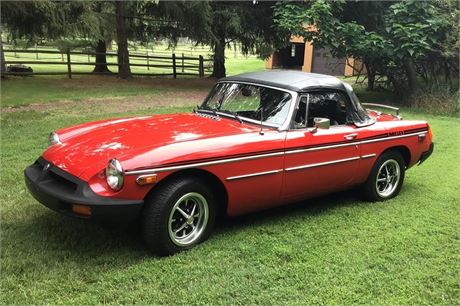 31-years Owned 1980 Mg Mgb Available For Auction 