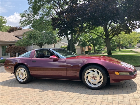 13k-MILE 1993 CHEVROLET CORVETTE COUPE 40TH ANNIVERSARY EDITION ...