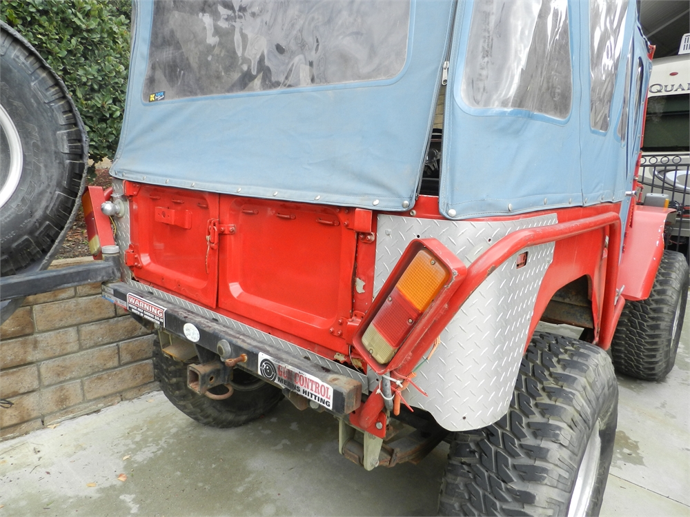 5.7L VORTEC-POWERED 1969 Toyota FJ40 available for Auction | AutoHunter ...