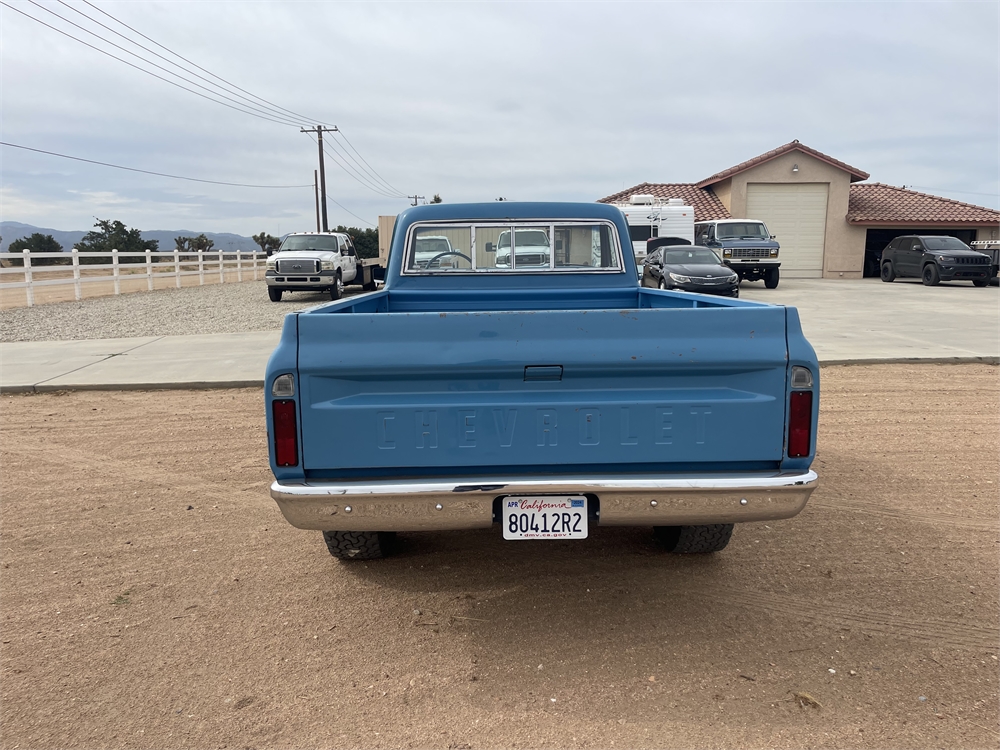 350-powered 1972 Chevrolet K20 4x4 4-speed Available For Auction 