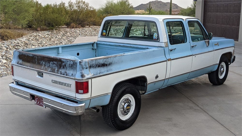 1975 Chevrolet C20 3+3 Crew Cab available for Auction | AutoHunter.com ...